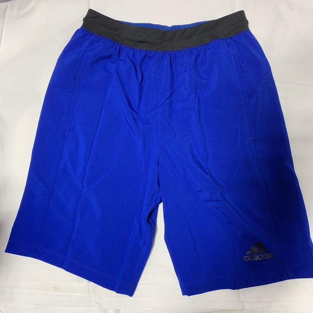 Men’s Adidas D2M Shorts Royal Blue Sz S ~ BNWT